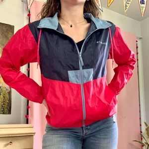 Columbia Colorblock Windbreaker